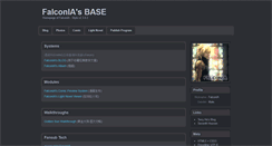 Desktop Screenshot of falconia.org